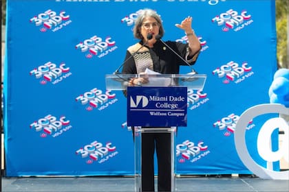 La alcaldesa de Miami-Dade, Daniella Levine Cava