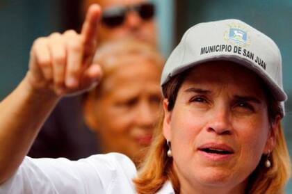 La alcaldesa de San Juan, Carmen Yulín Cruz, anunció acciones en contra de Rosselló.