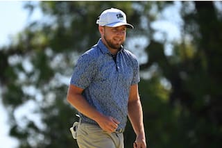 Alistair Docherty ganó el Abierto de golf en el Jockey Club y el amateur Oliva Pinto fue 7°