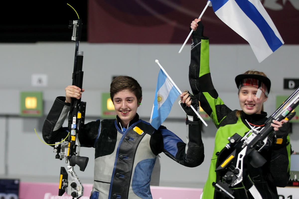 La alegría de Facundo Firmapaz y la finlandesa Kemppi