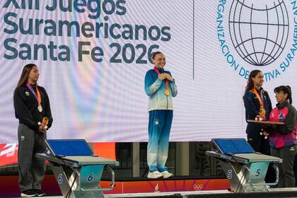 La alegría de la medalla dorada de Cecilia Dieleke en Santa Fe 2026