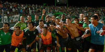 La alegría fue toda Albiverde