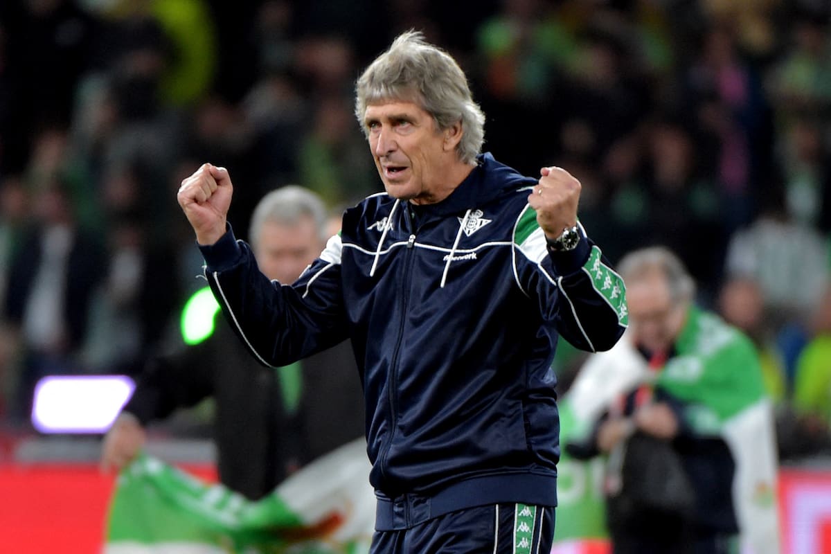 La alegría mesurada del Ingeniero Pellegrini en su último título con, con Betis; el entrenador se convirtió en una referencia en Europa