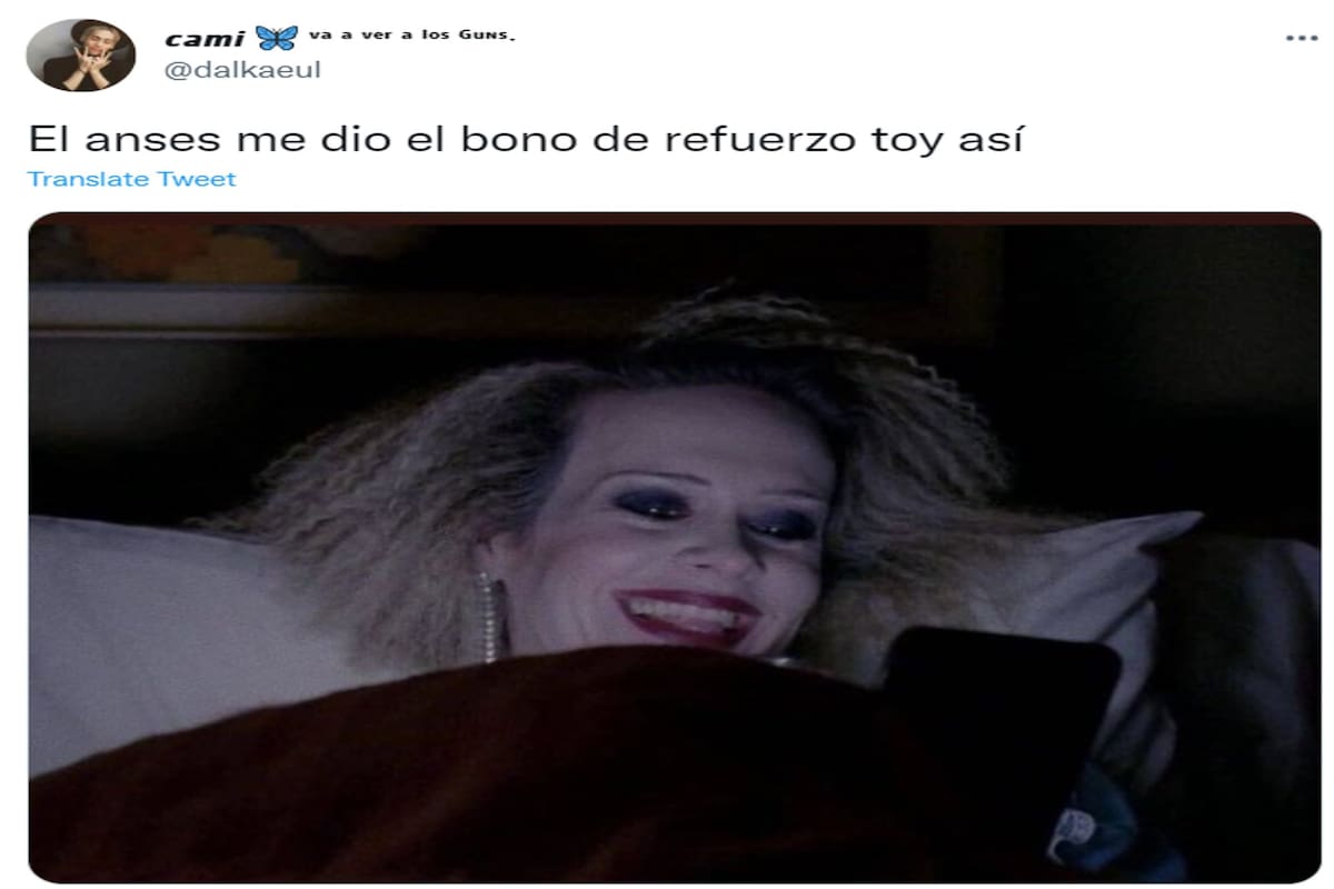 La alegría por haber sido adjudicado con el nuevo Refuerzo de Ingresos de Anses fue un tema repetido en los memes de Twitter