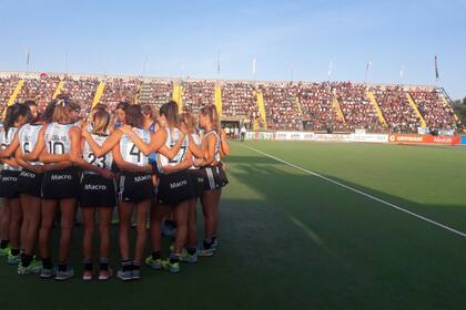 La alegría tras el último triunfo ante las inglesas