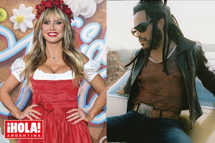 La alemana Heidi Klum cumplió el sueño de la Oktoberfest propia y Lenny Kravitz cobra para visitar su campo en Río de Janeiro