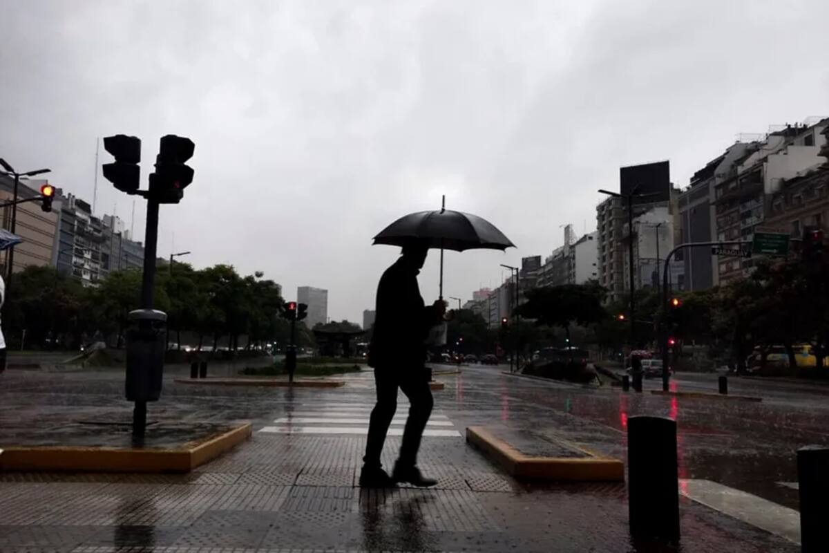 La alerta meteorológica se extiende para la provincia de Buenos Aires, la Capital, el sur de Entre Ríos, el sur de Santa Fe, el sur de Córdoba, el centro y el este de La Pampa y Misiones