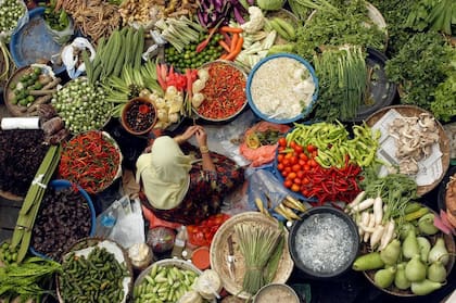 La alimentación de las reconocidas zonas azules se basan en alimentos orgánicos y de origen vegetal