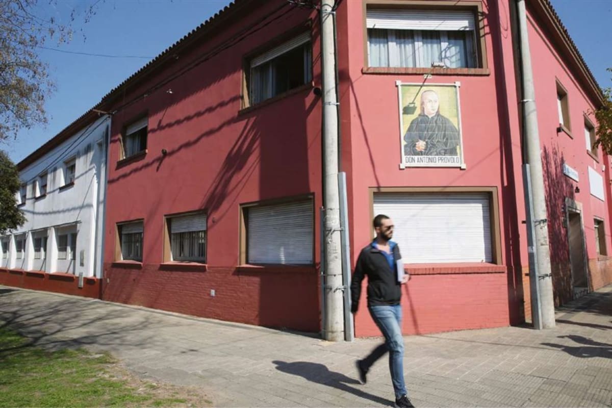 La allanada sede del Instituto Próvolo