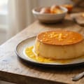 Flan sin azúcar con caramelo de naranja: cómo preparar esta versión de un clásico que no decepciona