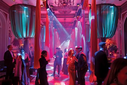 La ambientación de cada salón del Hotel Alvear busco recrear el clima escenográfico de las puestas de las obras que marcaron hitos a lo largo de los veinte años de The Stage Company