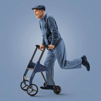 La andadera inteligente Camino facilita la movilidad de los adultos mayores