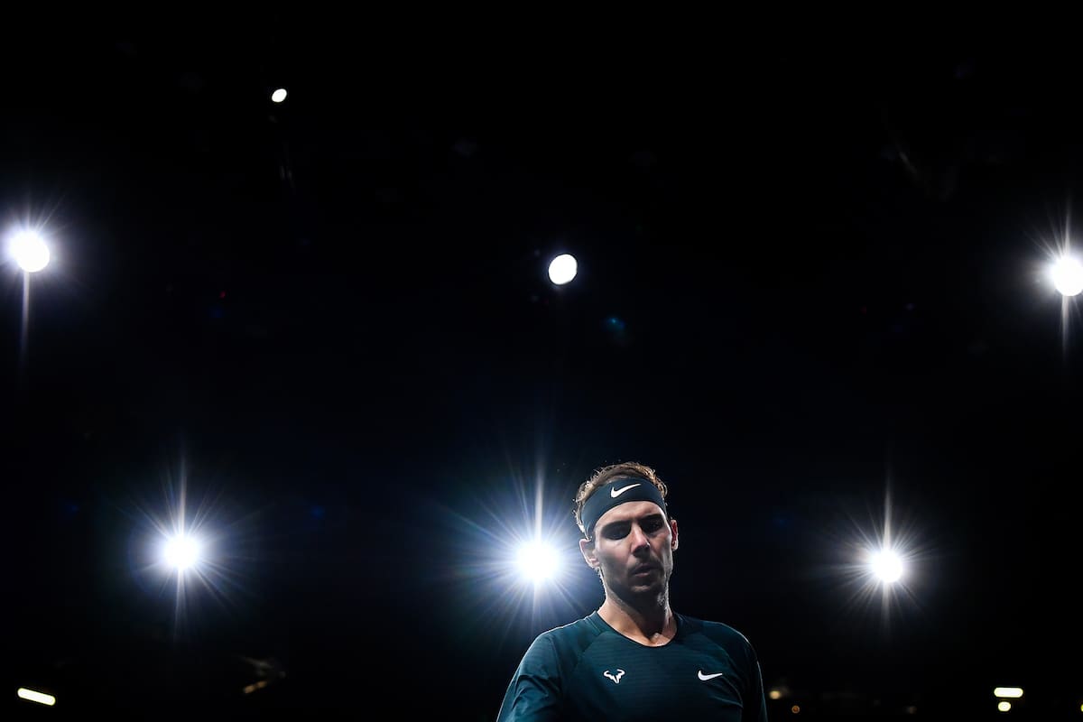 La "maldición" de Rafael Nadal bajo techo y por qué no es el favorito en el Masters