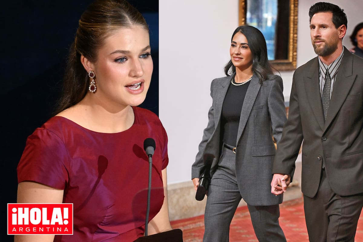La anfitriona y la "pareja real argentina" fueron las estrellas de la noche
