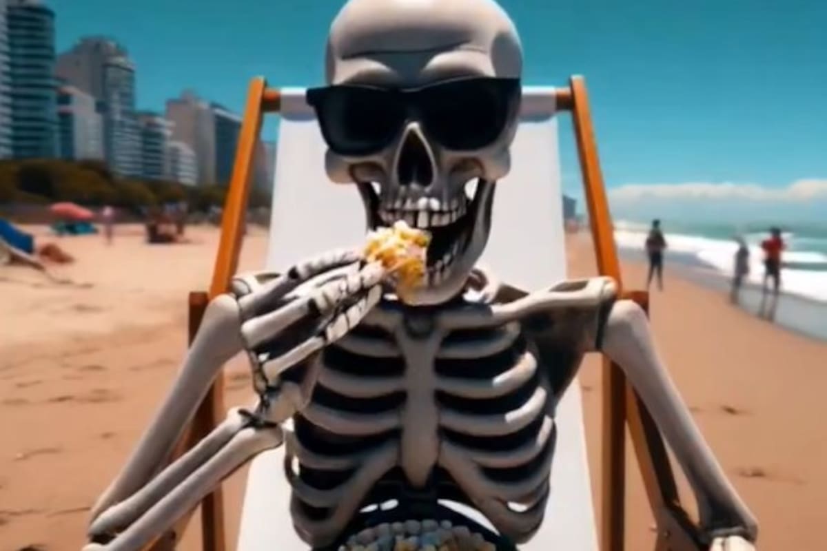 La animación que subió Adorni