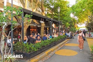 La animada Peatonal Fernández de Enciso.