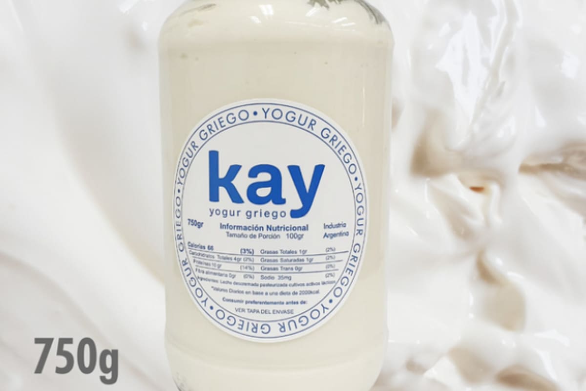 La Anmat prohibió el producto “Yogur griego”, marca Kay, por carecer de registros sanitarios