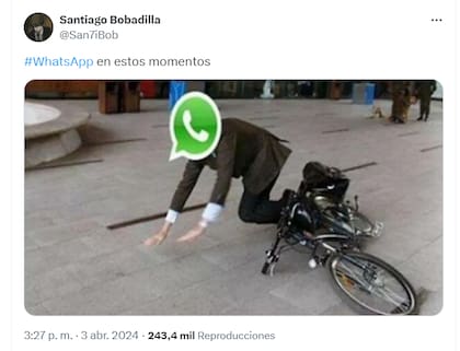 La aplicación dejó de funcionar por unos instantes