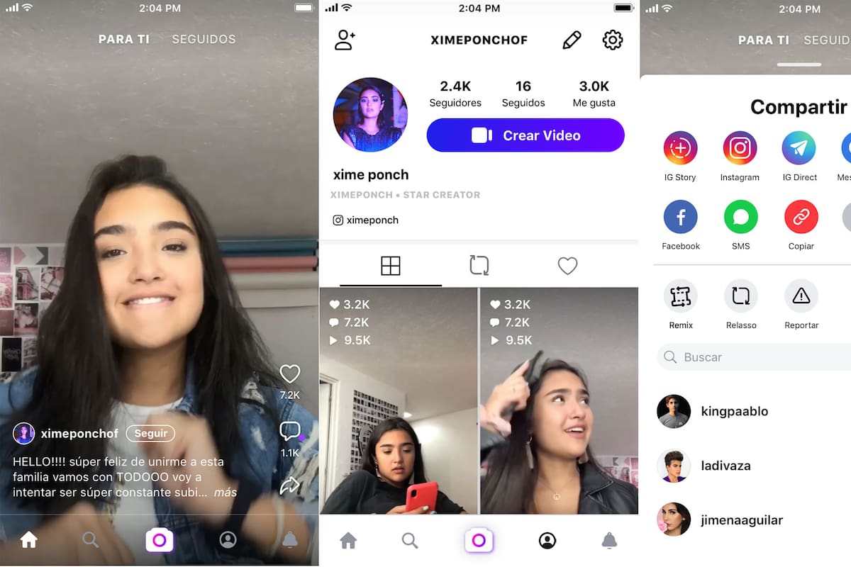 La aplicación independiente de Facebook ofrece herramientas de edición para crear videos musicales cortos de hasta 26 segundos que se pueden compartir en Facebook e Instagram Stories