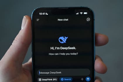 La app de DeepSeek (GREG BAKER / AFP)