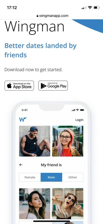 La app para que tus amigos te busquen pareja