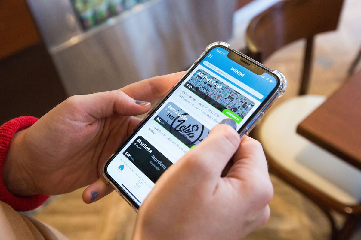 La app permite comprar comida más barata