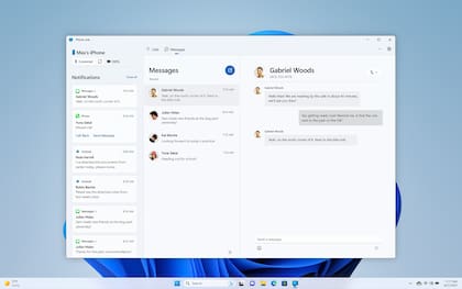 La app que permite vincular a Windows 11 con un smartphone suma la primera versión para iPhone