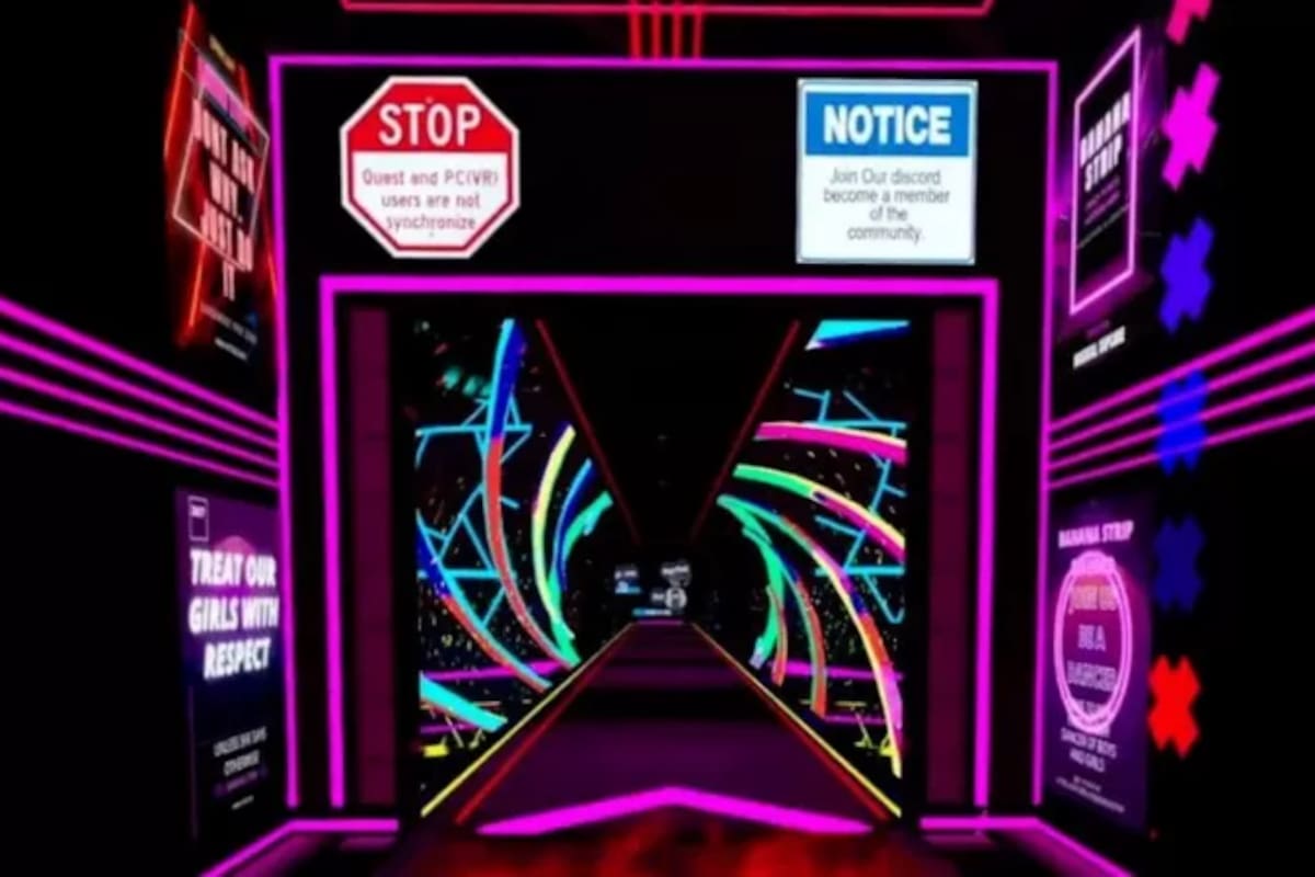 La app VRChat da acceso a un club de striptease de realidad virtual