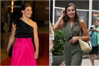 La apuesta low cost y sostenible de Victoria de Suecia y Letizia de España (Crédito: Instagram)