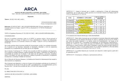 La ARCA tomó la decisión el último día hábil previo a las elecciones