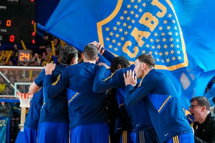 La arenga de Boca antes del partido que le otorgó su cuarta corona en la LNB, con la que el club superó a Ferro en el cuarto puesto histórico.