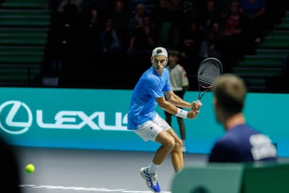 La Argentina accedió a cuartos de final de la Copa Davis desde el grupo D en Manchester