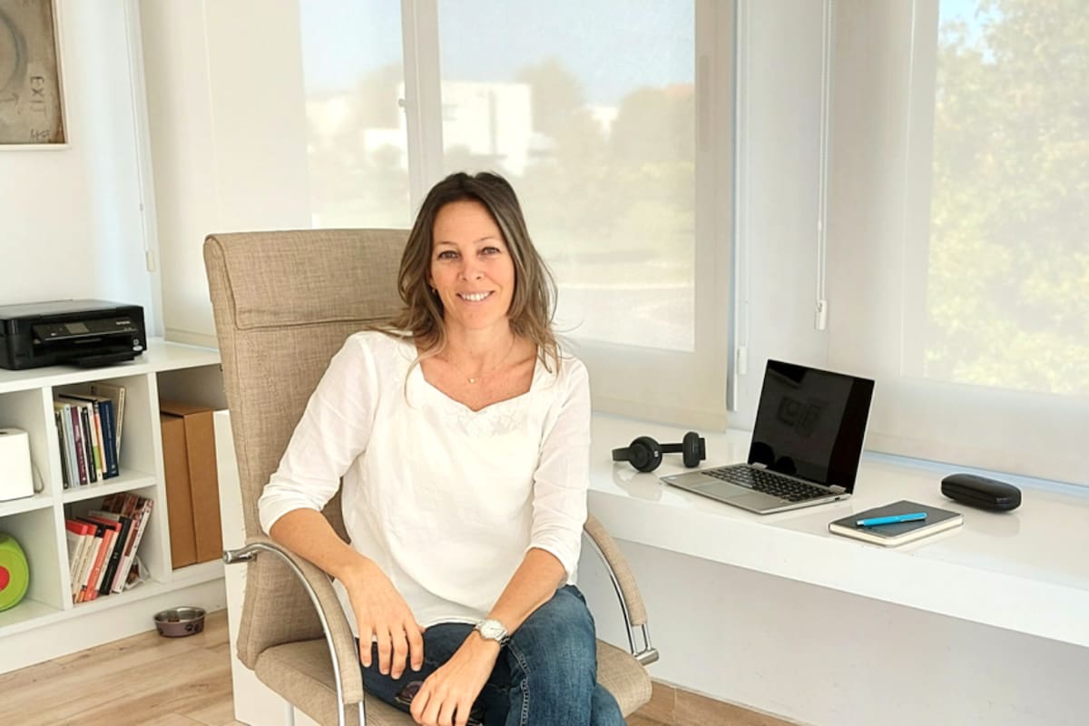 La argentina, Andrea Bertone, fundadora de Sitio de Tiendas.