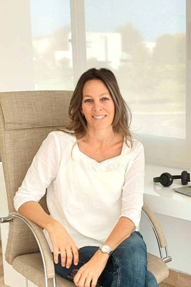La argentina, Andrea Bertone, fundadora de Sitio de Tiendas.
