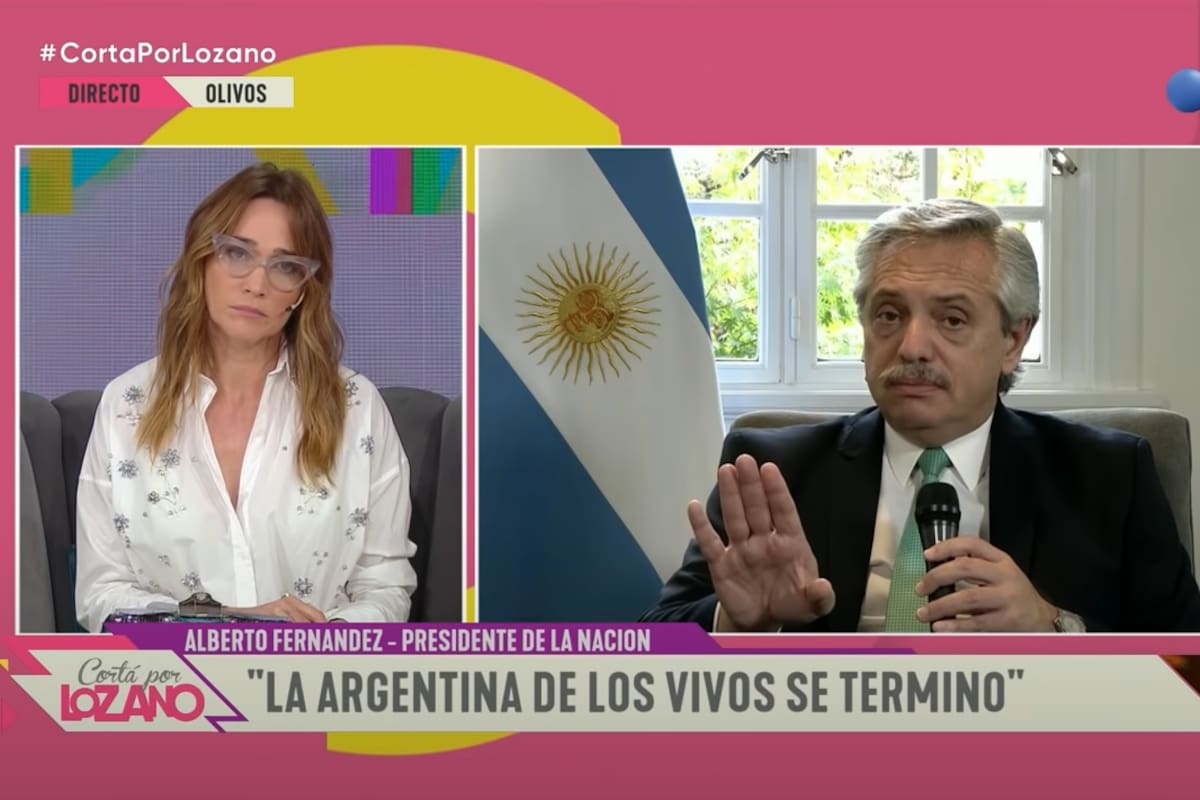 "La Argentina de los vivos se terminó"