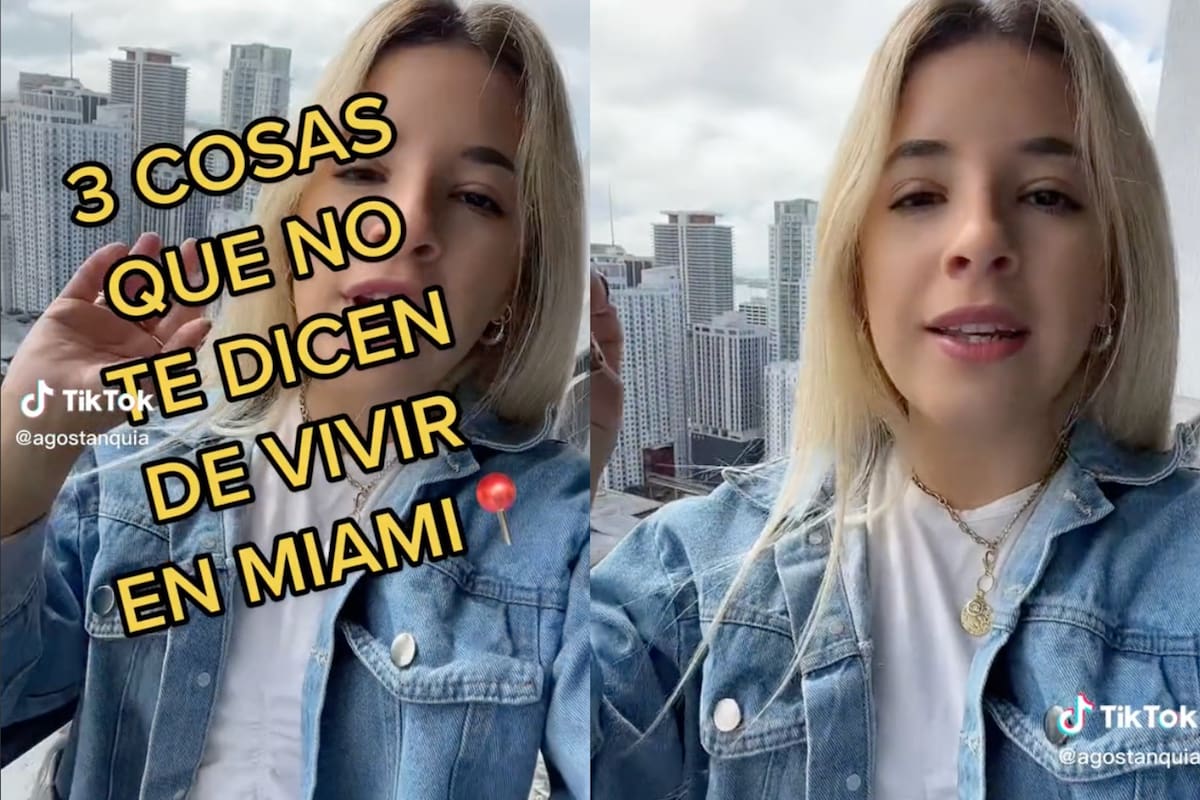 La argentina dio consejos y además mostró cuál es su lugar favorito de Miami