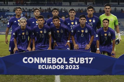 La Argentina está invicta en el Sudamericano Sub 17 y necesita sumar contra Ecuador para seguir con chances de campeona