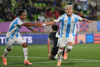La Argentina le ganó 4 a 1 a Australia en el Mundial Sub-20