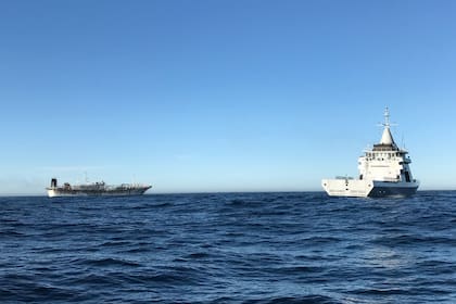 La Argentina logró detener al buque pesquero Chino que se había fugado