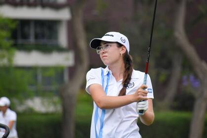 La argentina Milagros Giordani, es líder tras la primera ronda del Emiliano Grillo Open