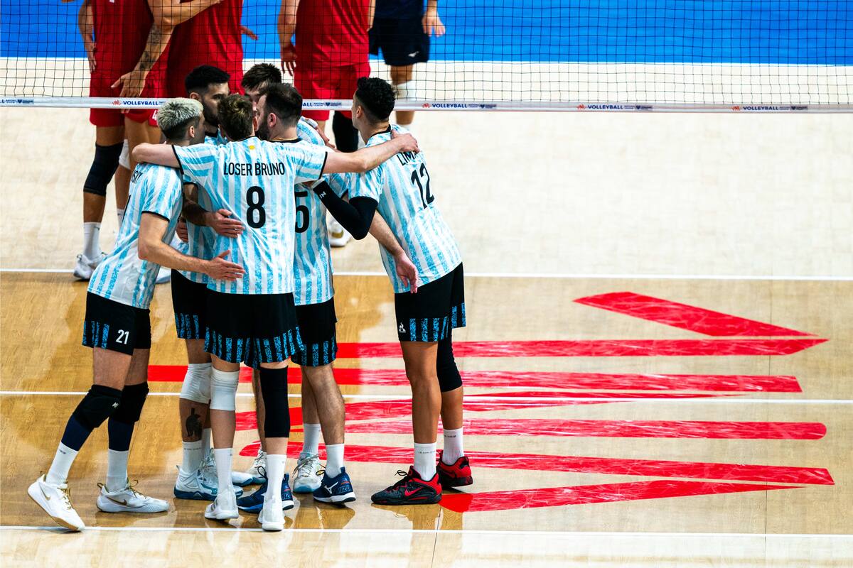 La Argentina necesita sumar en la VNL, porque ello repercute en el ranking que definirá a los últimos clasificados olímpicos