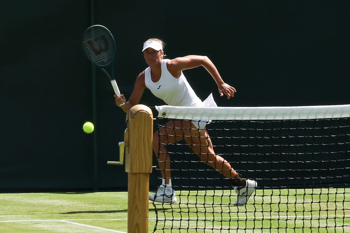 La argentina Solana Sierra venció a la australiana Olivia Gadecki en la primera ronda de Wimbledon