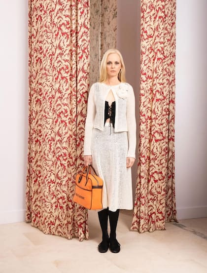 La argentina también fue protagonista del lanzamiento de Maccapani, la línea de Margherita Maccapani Missoni
