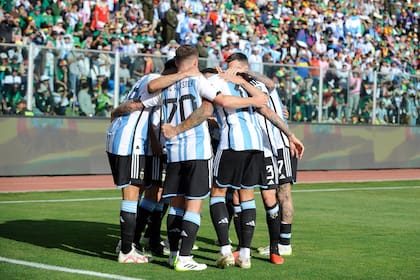 La Argentina viene de derrotar por 3 a 0 a Bolivia en la altura de La Paz en un partido en el que mostró toda su jerarquía