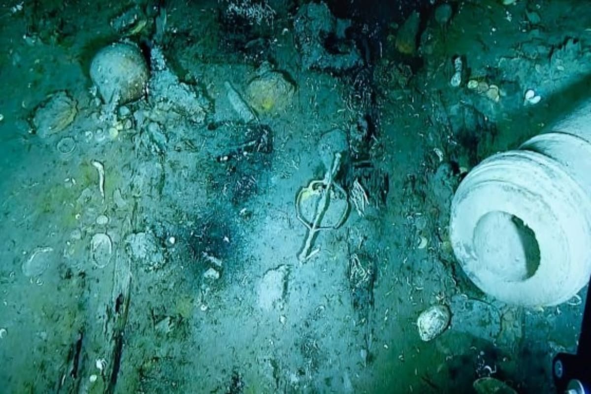 La Armada de Colombia y la Dirección General Marítima realizan trabajos de observación no intrusiva en el lugar donde reposa el galeón San José