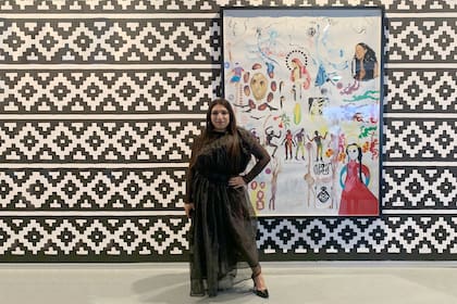 La artista argentina "La Chola" Poblete triunfa en el exterior