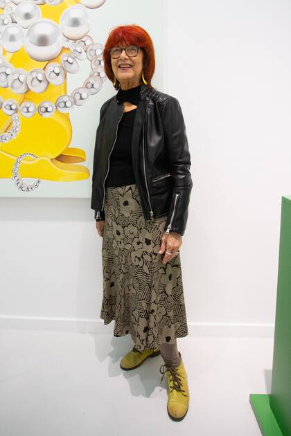 La artista María Rosa Andreotti.
