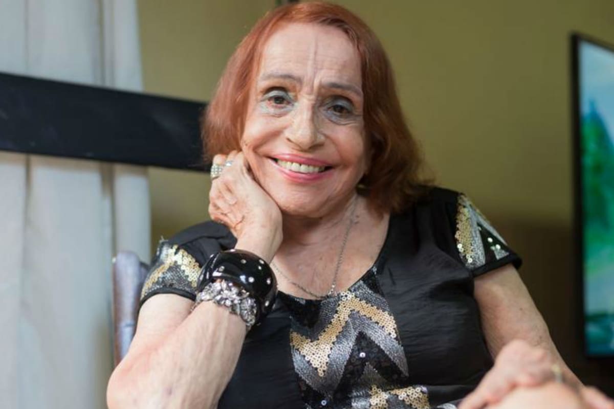 La artista, nacida en Cuba, comenzó a trabajar en la década del 40 en Argentina en el teatro El Nacional