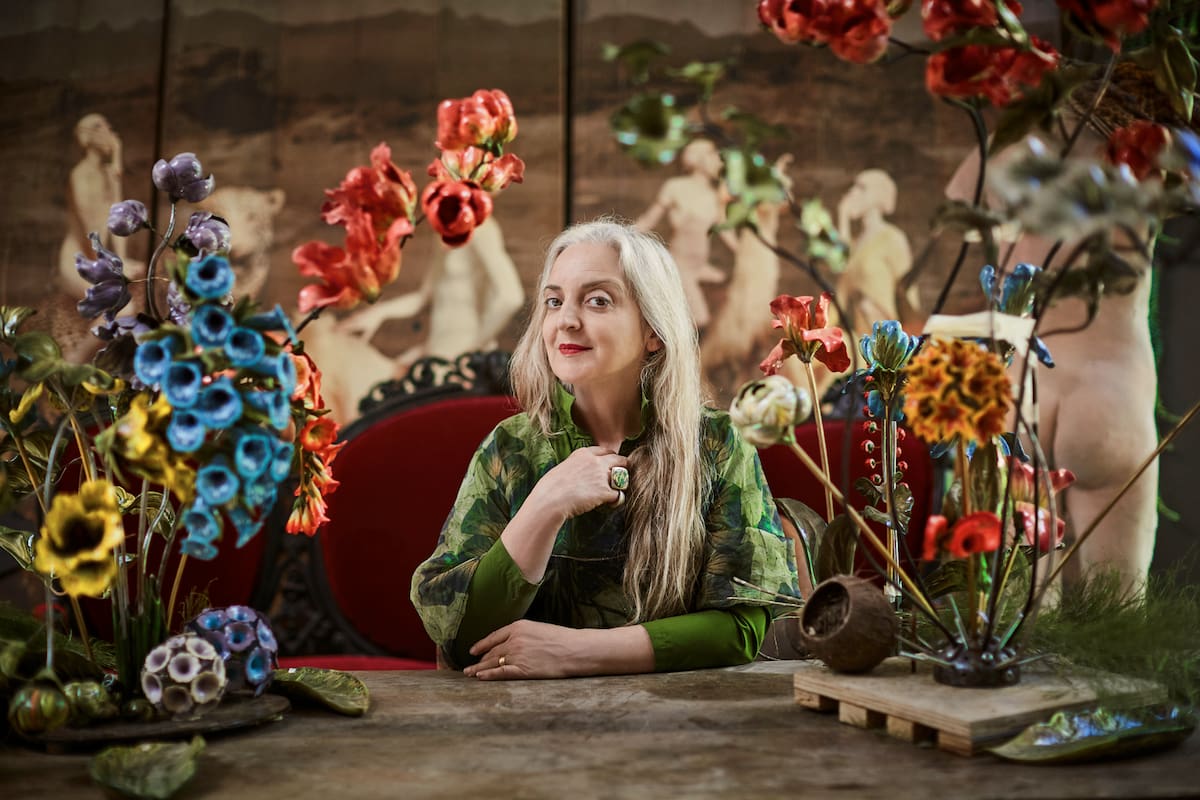 La artista Nicola Costantino