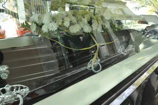 Familiares y amigos despidieron los restos de Libertad Leblanc